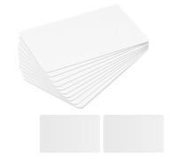 20 Piezas Etiqueta NFC NTAG215 Tarjeta NFC Cuadrada Blanca Pegatina NFC Tarjeta de Visita NFC Regrabable de 504 Bytes Compatible con Todos los Dispositivos Móviles Habilitados para NFC