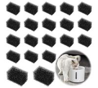 20 Piezas Filtro para Agua Mascotas, Filtro de Fuente para Gatos Repuesto Esponja para Agua Potable Filtros de Espuma Compatibles con PETKIT Eversweet 3 Pro 2,8L