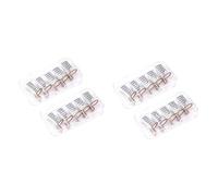 20 Piezas formas de uñas acrílicas reutilizables formas de uñas para constructor gel uñas gel de uñas ferramentas extensión de uñas formas de arte de uñas manicura Referirse a