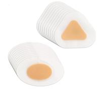 20 piezas Gel Protector de talón parches para pies adhesivos blíster almohadillas talón delineador zapatos pegatinas alivio del dolor yeso cuidado de los pies cojín Grip-C