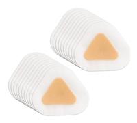 20 piezas Gel Protector de talón parches para pies almohadillas adhesivas para blíster delineador de talón pegatinas para zapatos alivio del dolor yeso cuidado de los pies cojín Grip-B
