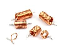 20 piezas inductor de bobina de núcleo de aire alambre de cobre inductor FM bobina de núcleo de aire de alta frecuencia 1/2/3/4/5/6/7/8/10/11/25T inductor de filtro(22T 398nh)