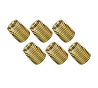 20 Piezas Inserto de Rosca de Acero Inoxidable 302 Accesorios de Inserción de Rosca Autorroscante de Acero Al Carbono (#3)