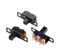 20 piezas interruptor de palanca SS-12F15 3 pines 1P2T mango de interruptor deslizante alto 3mm 4mm 5mm 6mm 7mm(Handle High 7mm)