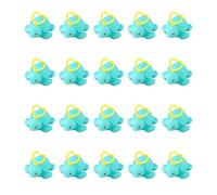 20 piezas juguetes de baño juguetes acuáticos niños patos flotantes pesca pesca juegos de pesca juegos de pesca de pato juguetes de baño para piscina jardín playa verano juguetes al aire libre