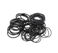 20 piezas junta tórica NBR, espesor 2mm OD 5~100mm, negro(OD 52mm ID 48mm)