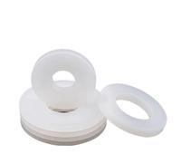 20 piezas juntas planas de silicona juntas tóricas grifo de plomería arandela calentador sello espaciador 1/8 1/4 3/8 1/2 3/4 1 1,2 1,5 pulgadas(32x46.5x3mm 20Pcs)