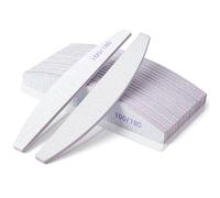 20 Piezas Limas de Uñas de Grano 100/180, Lima Uñas de Doble Cara para Uñas de Gel y Acrílicas, Set de Limas de Uñas Reutilizables para Manicuras y Pedicuras de Gel y Uñas Naturales