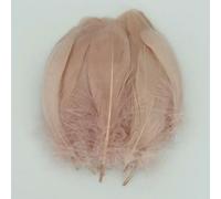 20 piezas/lote de plumas de ganso de 13-20 cm de largo para manualidades, vestidos, ropa, sombreros, adornos, decoración floral, plumas de pato, raíz, 100 ramas