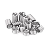 20 piezas M1.6 X 0.35 304 Rosca de alambre acero inoxidable Insertar manguito Buje Tornillo Bobina Tuerca reparación - Manguito Sujetadores industriales(1.5D)