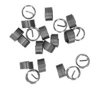 20 piezas M14 x 1,25 hilo de reparación de hilo de alambre de inserción espiral círculo enchufe de rosca funda de hilo conjunto de enchufes de hilo herramienta de inserciones(1D) otros sujetadores