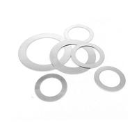 20 piezas M2 a M40 DIN988 304 A2-70 Junta de cuña de precisión ultrafina de ajuste de acero inoxidable Arandela plana ultrafina(M20x28xThick 20pcs,0.2mm thick)