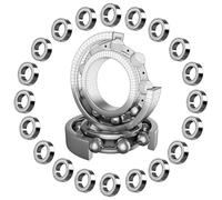 20 Piezas MR52ZZ Rodamientos de Bolas en Miniatura,2x5x2.5mm,Rodamientos de Ranura Profunda de Doble Blindaje, para Bricolaje, Tornos, Motores, Impresoras 3D, Electrodomésticos