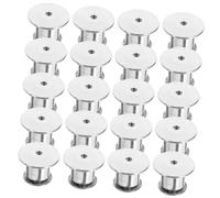 20 Piezas Pasadores de Bloqueo de Metal para Sujetar Insignias Libros Sombreros y Bolsas Backs para Manualidades y Joyería Color Aleatorio