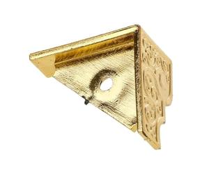 20 Piezas Patas De Caja Antigua for, Soportes Esquina Dorados Decorativos, Protectores Muebles, Bum