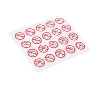20 Piezas Pegatina de Señal de No Tocar, PVC Autoadhesiva | Uso Interior en Fábricas, Símbolos Estandarizados, Material Resistente, Cumplimiento de Normas Internacionales