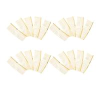 20 Piezas Peine Lateral Dorado de Metal de 30 Dientes | Alambre de Hierro Puntas Suaves, Diseño Invertido y Curvo, para Recogidos de Trabajo y Peinados Profesionales