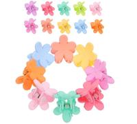 20 Piezas Pinza Pequeña Pelo Flores, Resina E Hierro para Niñas | Decoración para Ñiño y Mujer, Fija y Sujeta el Cabello, Diseño de Peinados, Estilo Dulce