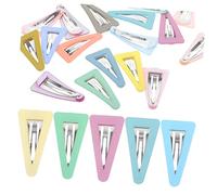 20 Piezas Pinzas de Pequeñas Surtidos para Niñas Clips de Triangle de Accesorios para Fiesta y Cosplay