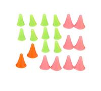 20 piezas protectores de punto de aguja de tejer tapones de gran tamaño pequeño colores aleatorios papelería suministros de oficina de procesamiento sostenible