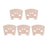 20 piezas puente de violín Maplewood violín cuerdas puente parte herramientas para 4/4 3/4 1/2 1/8 violín acústico accesorios DIY Accesorios para instrumentos de cuerda (Color : 1-4)