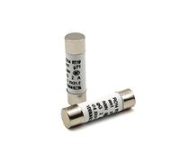 20 piezas R014 8,5x31MM tubo de cerámica de fusión rápida 1A 2A 6A 8A 10A 16A 20A 500V fusible for horno microondas fusible Solar Mini fusible automático(8.5x31.5,2A)