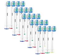 20 Piezas Recambios Cepillos Cabezas de Dientes Compatibles con Cepillos Electricos Oral B Braun, Profesionales Cabezales para Oral B Braun