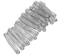 20 Piezas Resorte de Repuesto para Podadora de Mano de Primavera | Accesorio de Poda Flexible y Responsive, Color Plata, Fácil de Guardar, para Corte y Cómodo