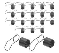 20 Piezas Resorte Tensor para Mantenimiento Industrial | Metal Vintage, Recambio para Palanca de Arrastre y Máquinas de Pedal, Lote