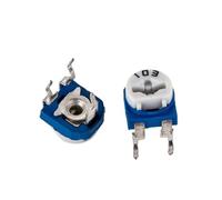 20 piezas RM065 potenciómetro recortador Trimpot resistencia ajustable RM-065-103/101/102/104/105/201/202/203/204/501/502/503/504 1K 10k(RM065-103 10K 20pcs)