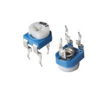 20 piezas RM065 RM-065 potenciómetro recortador Trimpot 100 200 500 1K 2K 5K 10K 20K 50K 100K 200K 500K 1M Ohm resistencia Variable(5K Ohm)