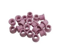 20 piezas #Ser60 cabezas de cerámica universales para máquina de coser de cerámica, máquina de bordar, guía de cerámica, compatible con máquina de coser industrial, máquina de coser doméstica, máquina