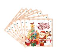20 Piezas Servilletas de Papel Decoradas para Navidad,Servilletas Patrón de Muñeco de Nieve Vajilla Desechables Absorbentes Reciclables,Decoracion de Mesa Almuerzo Cena Cóctel para Fiesta Navidad