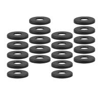 20 piezas Tapa Frontal para Horquilla de Silla de Ruedas de 4,3x4,3x0,6cm | Diseño bajo Perfil, Fácil Limpieza, sin Bordes Afilados, Superficie Lisa, Mantiene Flexibilidad y Ajuste