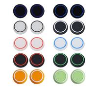 20 Piezas Tapas Gomas Joysticks para PS5/PS4/PS3,PS5 Controller Sticks Taps,Silicona Caps para Switch Mando Pro,Thumb Grips Caps para Xbox One Series X/S PS4 PS5 Controller Accesorios,Joystick Sticks