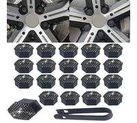 20 Piezas Tapas para Tuercas de Coche Rueda para Seat Leon Sportstourer 4 (IV) KL I 2020-2024, Tapones Tornillos Ruedas Coche Tapas para Pernos con Herramientas de Extracción,21mm-A