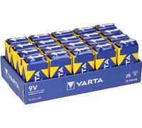 20 Piezas Varta 4022 Industrial 9V Block Suelto 20x 1 VPE 9 V Batería