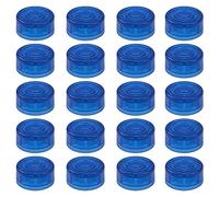 20 piezas Yootones de efecto de guitarra para interruptor de pie, tapa de protección para pedal de efecto de guitarra (azul oscuro)