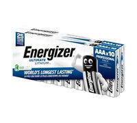 20 pilas Energizer de litio AAA - Pilas de larga duración para cámaras de fotos y relojes y linternas