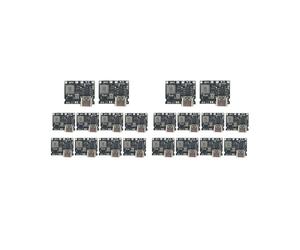 20 Placa de Cargador de Batería de Iones de Litio 18650 3,7 V 4,2 V Módulo de Carga Rápida de Batería Tipo C 2A Módulo de Refuerzo Elevador -