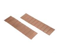 20 placas PCB de una sola cara para proyectos electrónicos de bricolaje con rejilla de agujeros de 9 x 25 e identificación de ruta de circuito visual clara