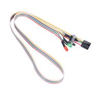 20" Plomo de interruptor HDD de reinicio de alimentacion de potencia ATX de lampara LED verde rojo caja de PC