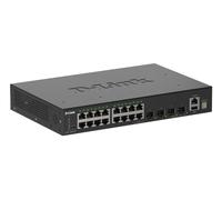 D-Link Switch gestionado DGS-1530-20/E - 16 puertos Gigabit, 4 SFP+ 10G Smart Pro
