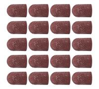 20 prácticos tapones de lijado de grano 80-180, ideales para cortador de uñas, adecuado para manicura, pedicura y podología