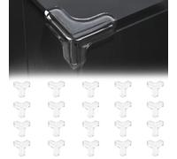 20 Protectores Esquinas Bebes, Súper Pegajoso, Suave Cantoneras para Esquinas, Forma de T, Esquineros Protectores Bebe Silicona para Muebles, Protege el Bebé de Las Esquinas Vibrantes de la Mesa