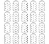 20 protectores flexibles de silicona para dedos, tapas antifricción para zapatos, vendajes transpirables