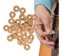 20 púas para guitarra acústica, mango de púa para bajo, 20 unidades, para mantener las púas de guitarra en su lugar, con mango antideslizante para púas de bajo