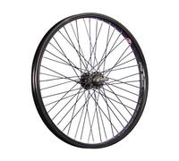 20 Pulgadas BMX Rueda Delantera llanta Pared Simple 48 Negro