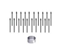 20 Puntas de Rotulador Compatibles con Bolígrafo para Tableta 1/2, Puntas/Puntas de Repuesto para Bolígrafo 1/2