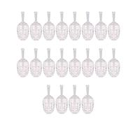 20 recipientes de brillo de labios compactos con varita suave para bolsillo o bolso para reuniones sociales, tubos vacíos de bálsamo